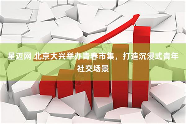 星迈网 北京大兴举办青春市集，打造沉浸式青年社交场景